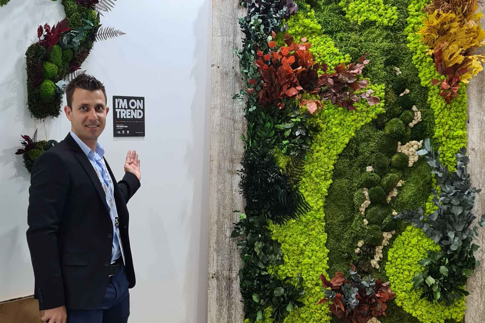 MOSS walls by BIOboard at Inded Dubai