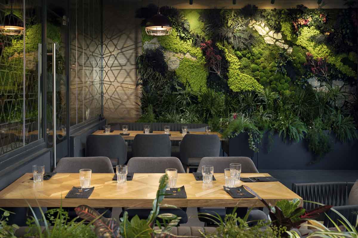 Зелена стена от БИОборд