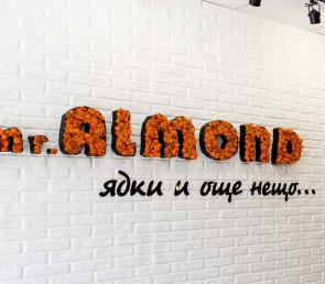 Лого от мъх за Mr Almond