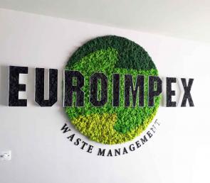Лого от скандинавски мъх за Euroimpex